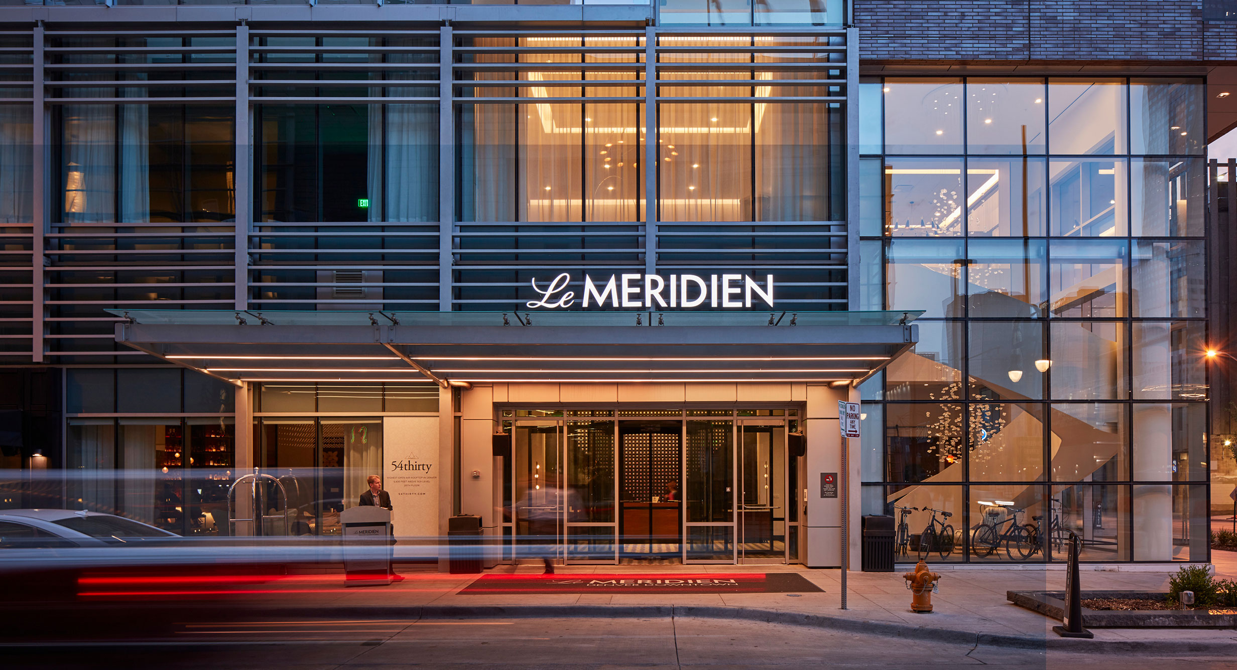 Le Meridien Hotel Entrance