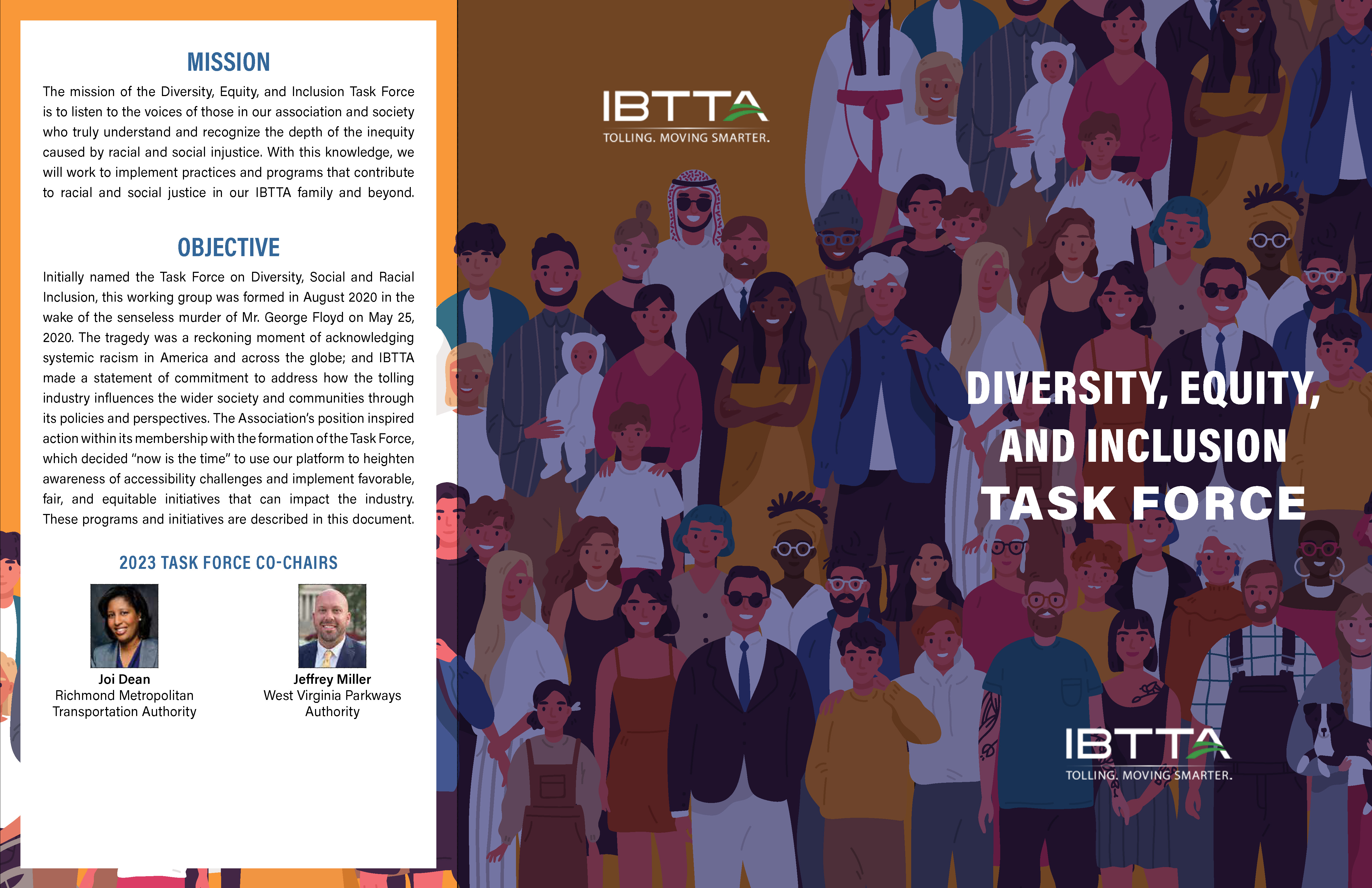 IBTTA DEI Task Force 2023 Trifold