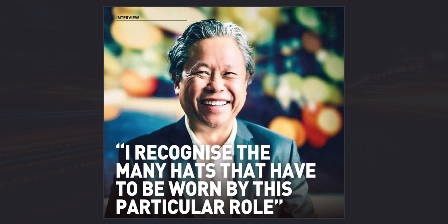 ITS America magazine article featuring Mark Chung photo