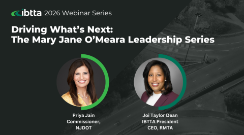 Promootional image with phtotos of Priya Jain and Joi Taylor Dean with the text Driving What's Next: The Mary Jane O'Meara Leadership Series