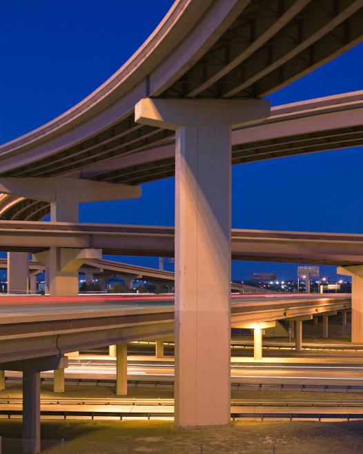 overpass in Texas